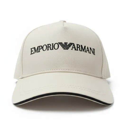 Emporio Armani Baseball Cap – Light Beige